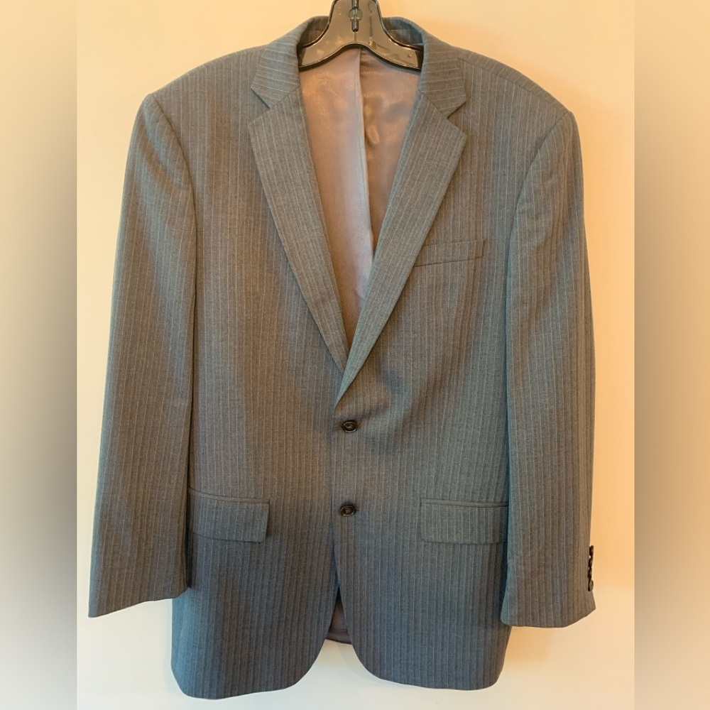 Mexx Charcoal & Blue Pinstripe 2 pc Suit